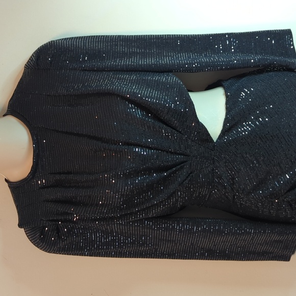 SANDRO Saby Sequin Waist Cutout Minidress 2 - Picture 8 of 16